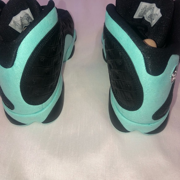 SOLD Jordan 13 Retro 414571030 Black & Green NEW - Picture 7 of 9